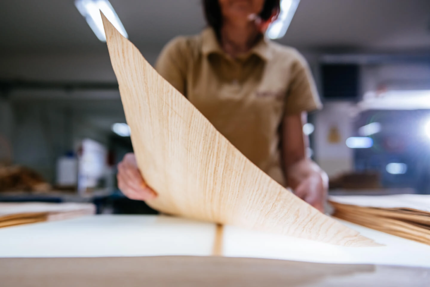 Veneer production